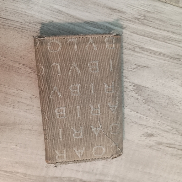 Bvlgari Key holder Key case Logo Mania Beige Silver Woman - Picture 4 of 10